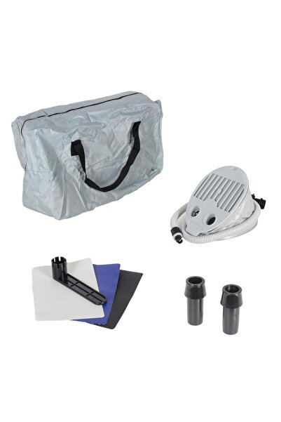 REMIXON 2.40M*128CM 0.70MM IZGARA TABAN ŞİŞME BOT (GRAY BLUE)