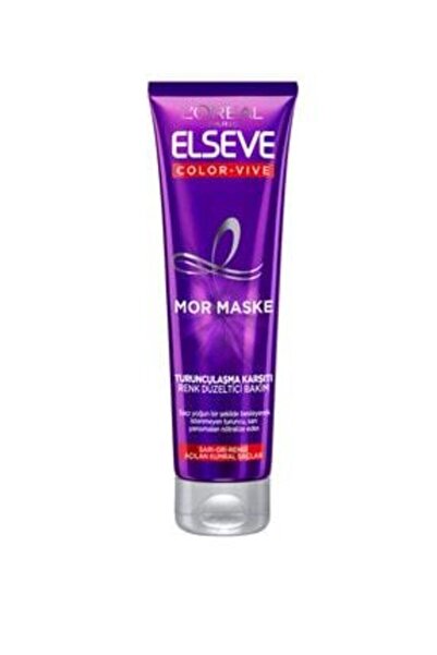 ELSEVE Color-vive Purple Maske Silver Mor Maske 150 ml
