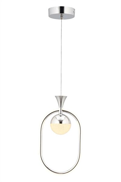 İstanbul Avize İstanbul Avize Ibiza Led Üç Renk Gümüş Lüx Modern Ledli Avize