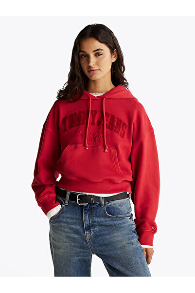 Tommy Hilfiger Tjw Boxy Crp Gmd Varsıty Hoodıe