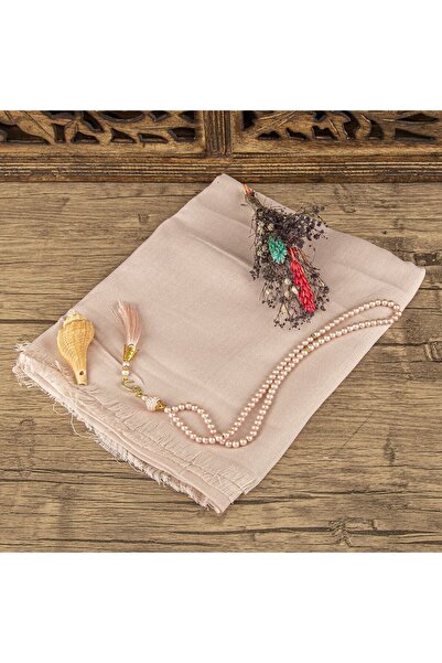 İkranur Δώρο για την Ημέρα της Μητέρας Σετ Βαμβακερό Σάλι, Πέρλες Χάντρες προ...