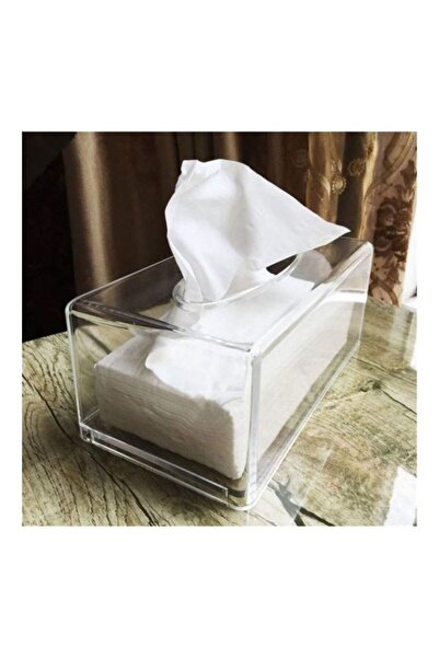 Generic Clear acrylic tissue box