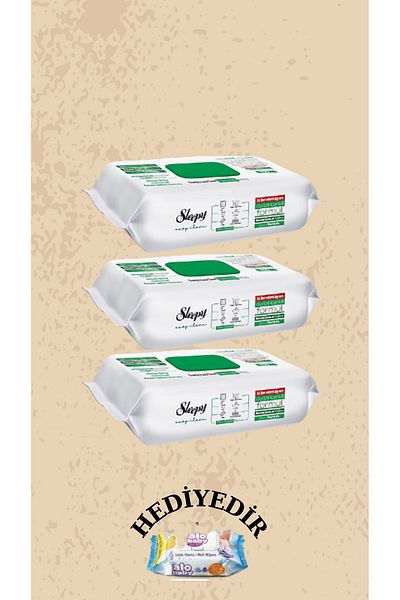 Sleepy White Soap Surface Cleaning Towels - 100Pcs 3X100 300 Sheets