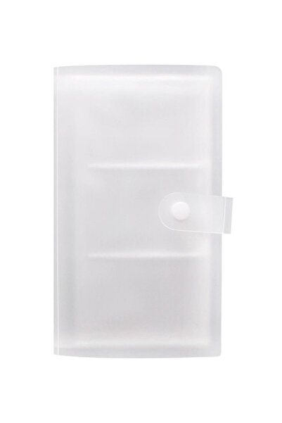 Primo Plus Clear business card holder has 120 clear slots