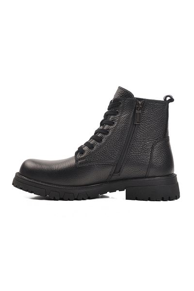 Bulldozer Black Floater Γνήσιο Δερμάτινο Ανδρικές Μπότες 240027 M