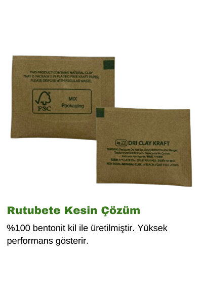 KEEPSAKE 6 Gr 25 Adet Nem Alıcı Rutubet Giderici Küf Önleyici %100 Doğal