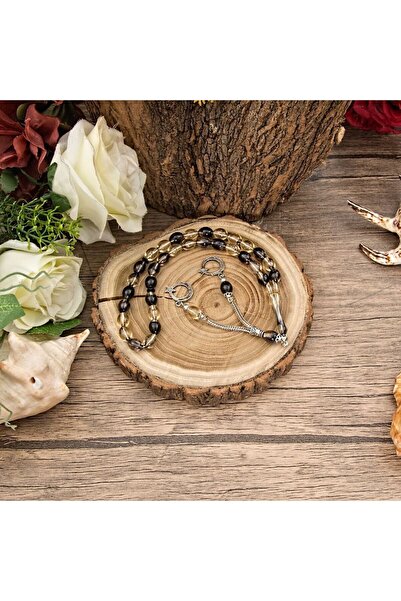 İkranur Молитвени мъниста - Черно