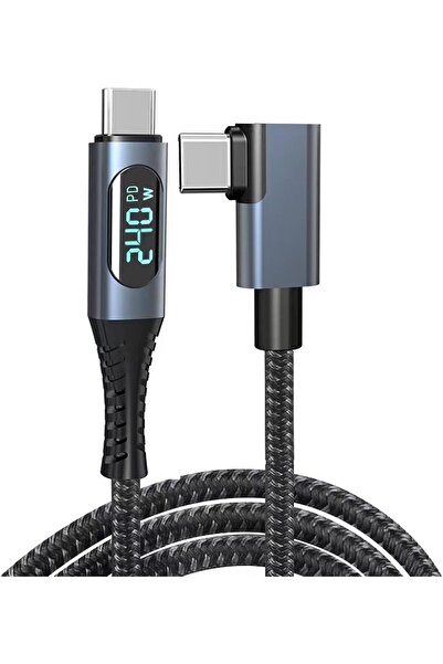 Coverzone USB 4 Kablo, Thunderbolt PD 240 W Çift Destekler 8K HD Ekran USB C ...