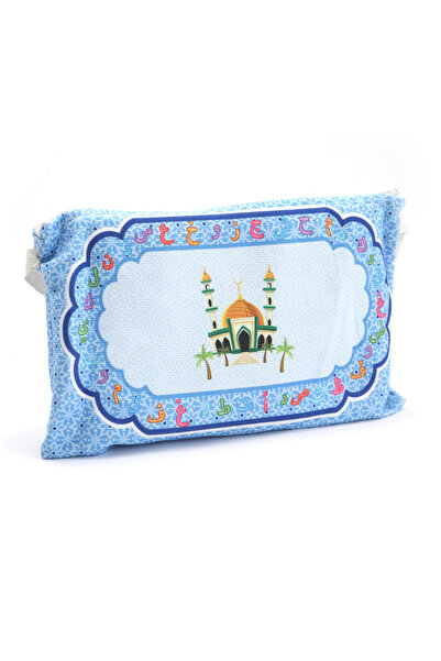 ENSARHAC-UMRE MALZEMELERİ 40x80 Cm Çantalı Dijital Baskılı Seccade