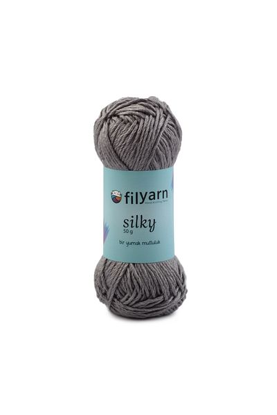 Filyarn Ipi Motif Baby Cardigan Sweater - Silky Spring Knit, Bamboo Pastel, Shiny Ipi