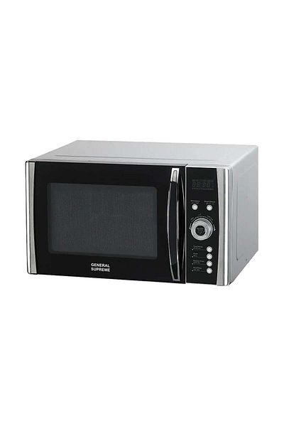 General Supreme Microwave 23 Ltrs, Digital Control, Solo Microwave Function, Silver, GSM239S
