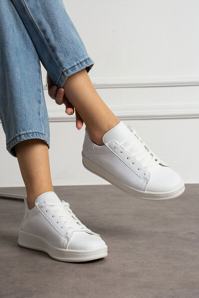 eformoda by emre yılmaz Air22 Model White Women's Sneakers