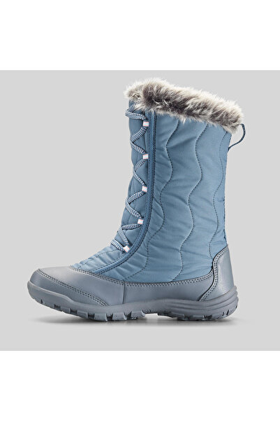 Decathlon Quechua Çocuk Sıcak Tutan ve Su Geçirmez Outdoor Kar Botu - Mavi - SH500