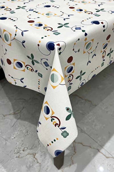 Pimula home Erasable Oilcloth Tablecloth with Pvc Non-Slip Fiber Base_211-A