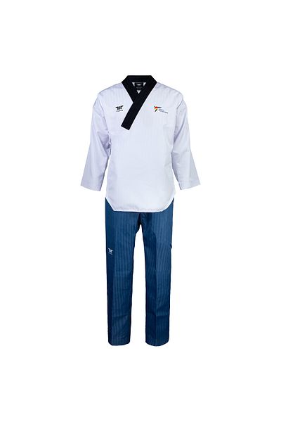 hakuof Rochie pentru tineret Big Taekwondo Omologat Wt Tusah Poomsae Dobok Pumse