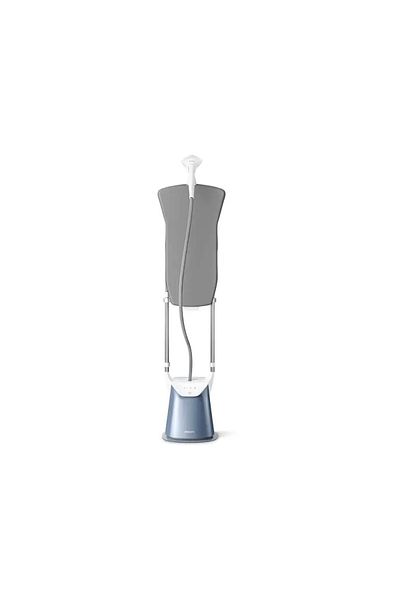 Philips vertical steamer, 3 steam settings, tiltable fixed plate