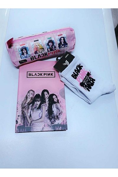 GC GÖKHAN CLUB Blackpink Notebook Pen Socks