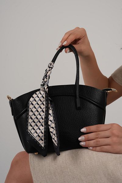 MORCA Black Kriste Bell Women's Shoulder Bag - 26592