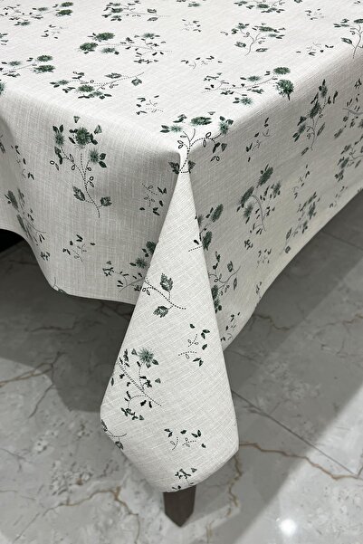 Pimula home مفرش طاولة قماش زيتي قابل للمسح مع قاعدة ألياف PVC غير قابلة للانزلاق_12-A