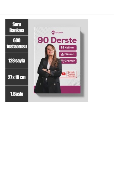 K4ENGLISH 90 Derste Kelime Okuma Gramer