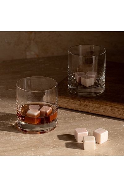 Chakra 9-teiliges Marmor-Whiskey-Steine-Set, Premium-Kühlstein, Set mit spezieller Aufbewahrungstasche, geruchlos