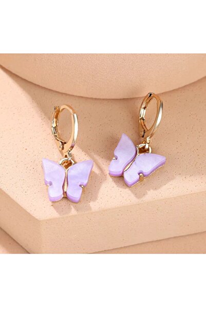 Shiklik MODA ارتقِ إلى علامتك التجارية مع أقراط الفراشة الساحرة