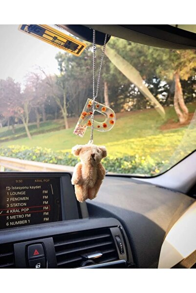 FN Ayna Epoksi Dikiz  Süsü Hediye Araba Süsü Modifiye ( Soru Sor Kısmına Harf Yazınız ) ayıcıklı tüylü