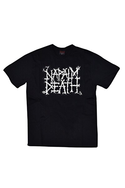 fame-stoned Napalm Death majica sa printom, unisex, 100% pamuk, crna