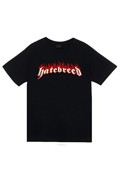 fame-stoned Crni Hatebreed Štampano T-shirt