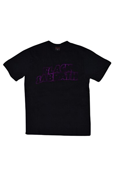 fame-stoned Black Sabbath Štampano Unisex 100% pamuk Crna T-shirt
