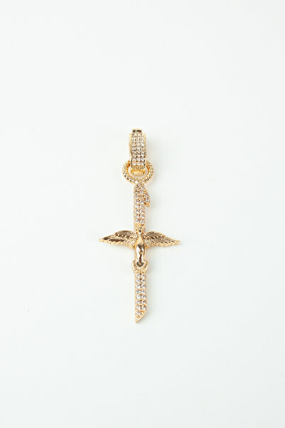 Liveyn Design Zirkon Taşlı Anka Kuş ve Elif Figür Kolye Ucu