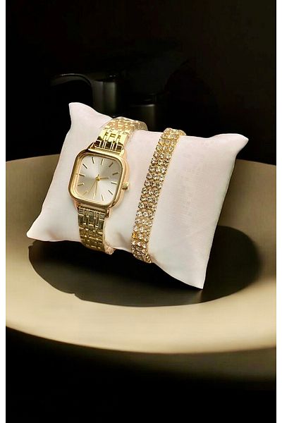pullmarkt Bracelet + Women's Wristwatch Set
