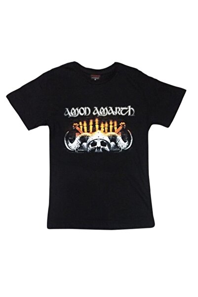 fame-stoned Amon Amarth Štampano Unisex 100% pamuk Crna T-shirt