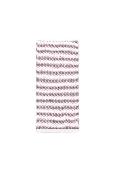 Mukitchen Honeycomb Terry Towel-- Cherry