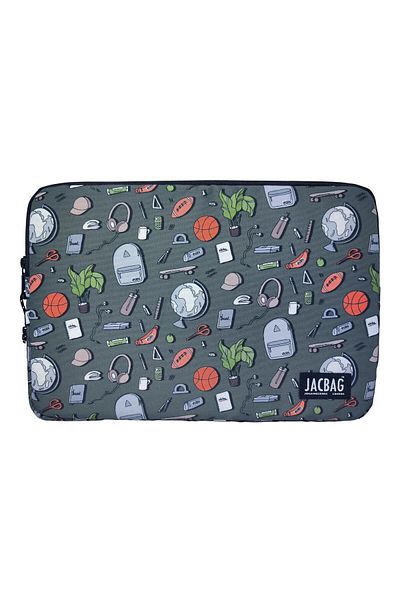 Jacbag Geantă/Husă de transport pentru notebook și tabletă College Grey A4