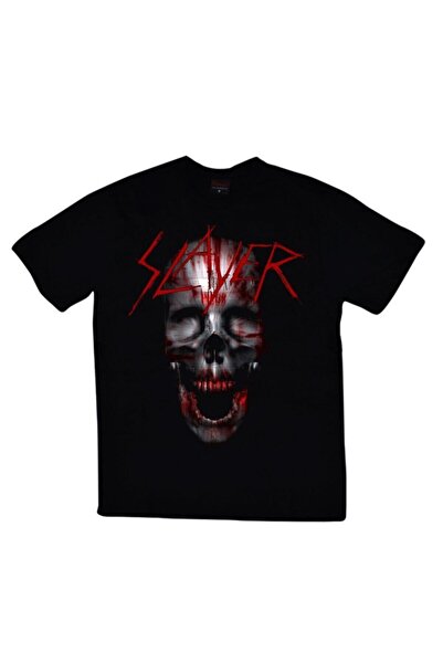 fame-stoned Slayer Štampano Unisex 100% pamuk Crna T-shirt