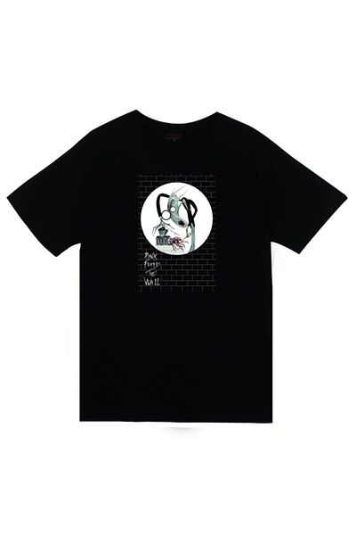 fame-stoned Μπλουζάκι Unisex Μαύρο με στάμπα