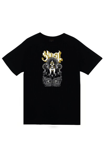 fame-stoned Ghost Štampano Unisex 100% pamuk Crna T-shirt
