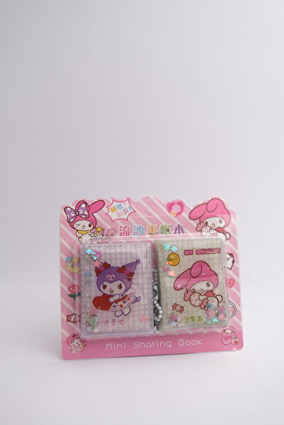 Snailtoys Sanrio Kuromi Mini Stıcker'lı Sulu Defter 1 Paket (Pakette 2 Adet V...
