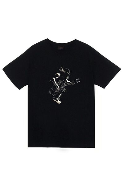 fame-stoned Tricou negru unisex cu imprimeu Guns N Roses, 100% bumbac