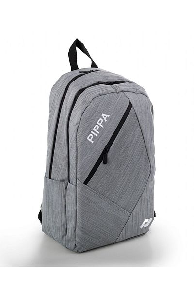 Pippa Ortahisar Light Gray Casual and Travel Backpack with Laptop Compartment - Men