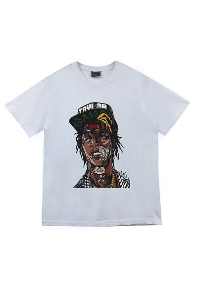 fame-stoned Μπλουζάκι Unisex Wiz Khalifa με στάμπα
