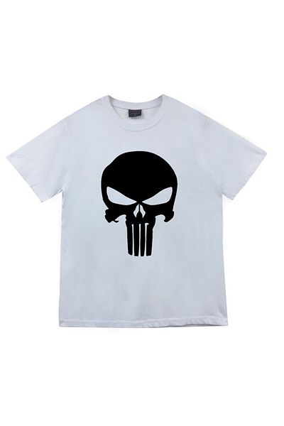 fame-stoned Tricou unisex 100% bumbac cu imprimeu Skull