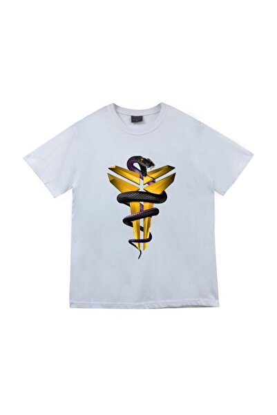fame-stoned Kobe Bryant - Košarkaška lopta Štampano Unisex 100% pamuk Bela T-...