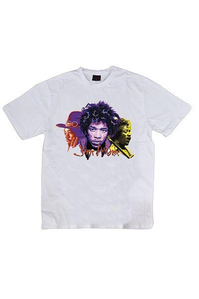 fame-stoned Μπλουζάκι με στάμπα Jimi Hendrix