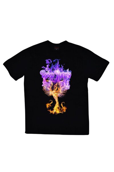 fame-stoned Tricou cu imprimeu Deep Purple