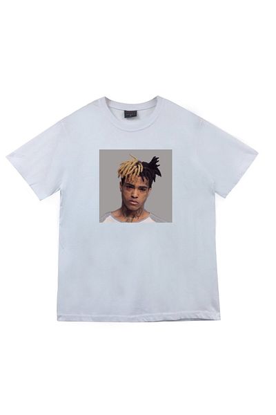 fame-stoned Xxxtentacion Printed Unisex 100% βαμβακερό λευκό μπλουζάκι