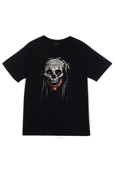 fame-stoned Cannibal Corpse Štampano Unisex 100% pamuk Crna T-shirt