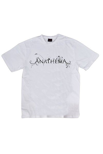 fame-stoned Tricou alb unisex 100% bumbac cu imprimeu Anathema