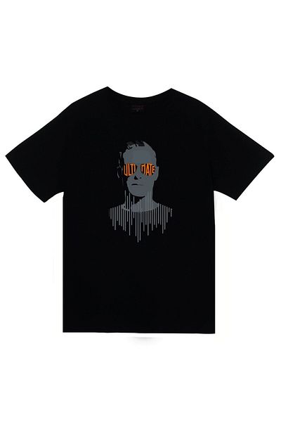 fame-stoned Tricou negru unisex 100% bumbac cu imprimeu Bryan Adams